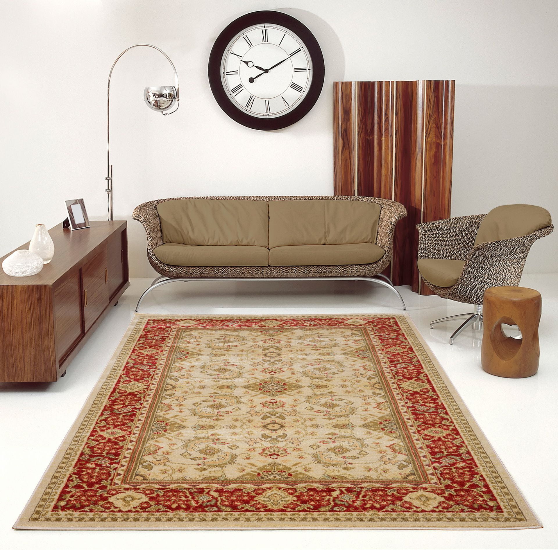 Ladole Rugs Traditional Vintage Beautiful Soft Indoor Runner Area Rug