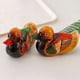 thumbnail image 5 of Wooden Model Decor 2pcs Handmade Wedding Gift Bedside Ornament Figurine, 5 of 5