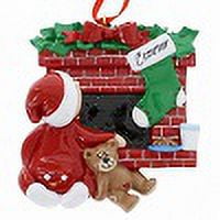 Waiting For Santa Ornament