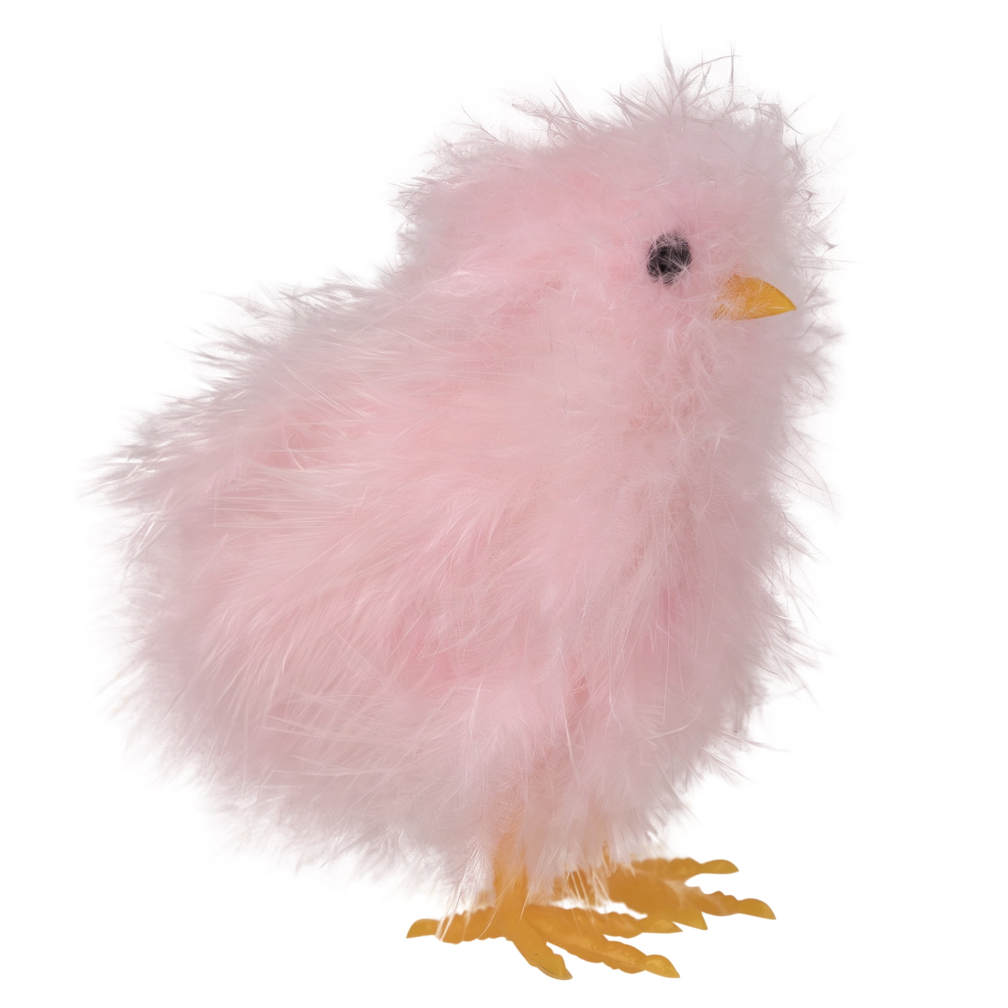 Northlight Furry Chicks Easter Figurines - 3.25" - Pink - Set of 3