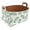 Multicolor 3, variant on Green Leaves Storage Basket Collapsible Storage Bin, PU Foldable Basket Convenient Box Storage Organizer with Handles for Shelves Office Bedroom Closet Nursery Toys Laundry