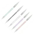 thumbnail image 4 of Herramientas de Manicura Con Puntos de Cristal, Juego de Pinta para Decoración de Umas de Doble Cabezal, Transparente Con cuentas de colores, Empaquetado en tubo de plástico, 4 of 7