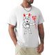 thumbnail image 1 of Camiseta Superflex (periódico) tops de verano en blanco para niño camisetas lisas para hombre, 1 of 7
