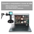 thumbnail image 2 of Microscopio industrial YIZHAN Cámara digital para microscopio Full HD 4K 1080P Interconexión HDMI USB Sensor con zoom de 1-150X Con control remoto, 2 of 7