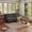Gray, variant on LLappuil 71" Corduroy Futon Convertible Sofa Bed, Loveseat Sleeper Sofa Couch for Living Room Apartment Beige