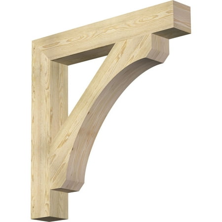 

Ekena Millwork 6 W x 42 D x 42 H Legacy Block Rough Sawn Bracket Douglas Fir