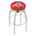 thumbnail image 6 of 30" L8C3C - Chrome Minnesota Swivel Bar Stool with 2.5" Ribbed Accent Ring by Holland Bar Stool Company, 6 of 7