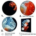 thumbnail image 3 of Designart "Expressive Colors In Coral Reef I" Coastal Coral Under Water Canvas Art Print, 3 of 7