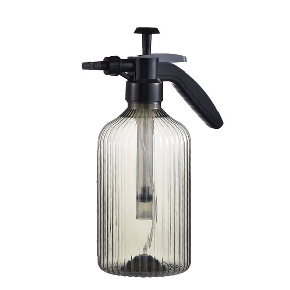 SUSHANG Fine Mist Spray Bottle Plastic 2L Hand Held Pressure Plant with top Pump Empty Water Sprayer Watering Can with Adjustable Nozzle for Indoor and Outdoor Gardening and Home