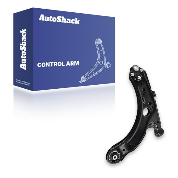 AutoShack Front Right Lower Control Arm and Ball Joint with Bushings for Volkswagen, Jetta 1999-2006 Beetle 1998-2010 Golf 1999-2006 Golf City 2007-2010, FWD L4 1.8L 1.9L 2.0L L5 2.5L V6 2.8L