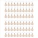 thumbnail image 1 of Kit de de de 60 Piezas para Manualidades DIY, Llaveros en de de PU con Remaches y Llaveros para Grabar, 1 of 5