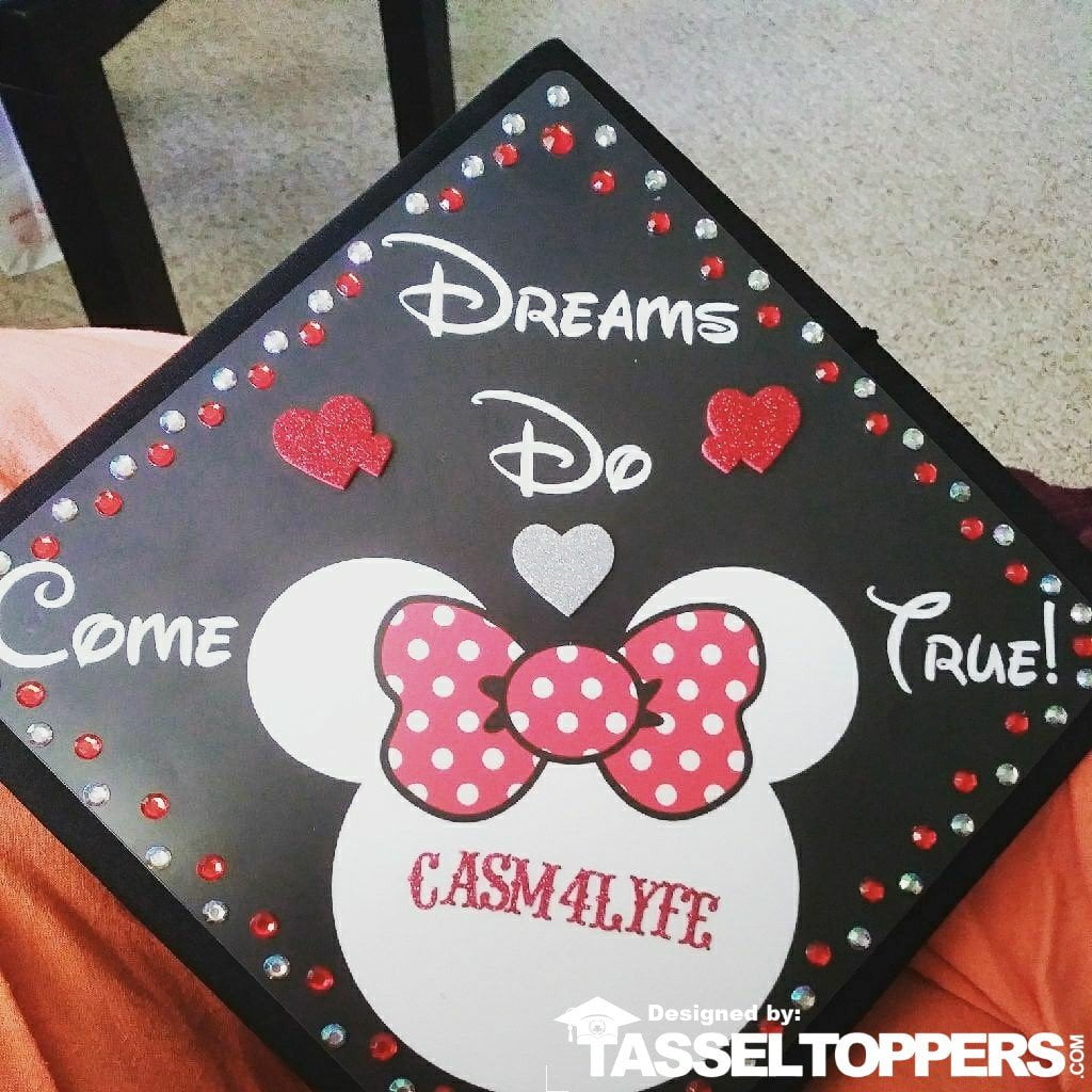 Minnie Mouse Grad Cap Tassel Topper