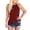 Wine, variant on Women's Tank Tops Camisole Summer Casual Mesh Piece Solid Color Round Neck Loose Blouse Undershirt,,XL