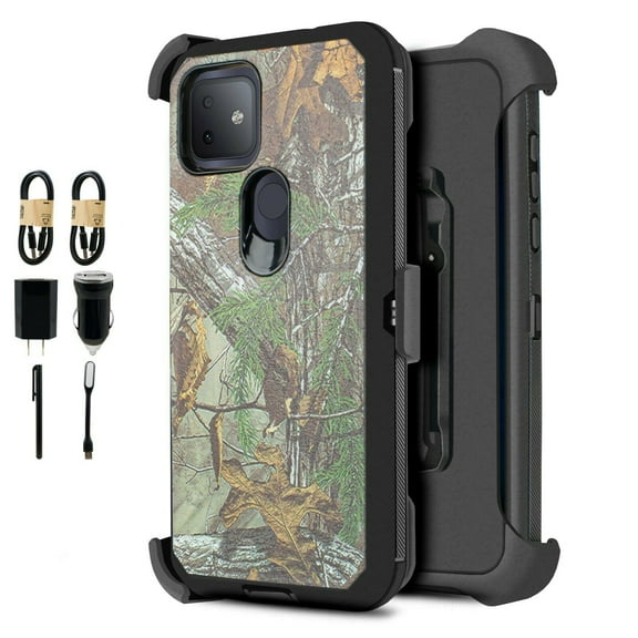 Value Pack ! for T-Mobile Revvl 5G Phone Case 360° Cover Clip Kickstand Holster Hybrid Shock Bumper