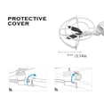 thumbnail image 3 of Sidaley 4 Uds. Hélices de color sólido, componentes de hélices, pieza modificada, anillo de protección, reemplazo de modificación para Accesorios para drones aéreos, 3 of 6