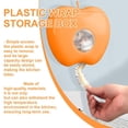 thumbnail image 4 of Lttoisl No-Hole Punch Wall-Mounted Cling Film Dispenser & Storage Box | Plastic Food Wrap & Fresh-Keeping Bag Organizer for Kitchen | Space-Saving, Easy-Install Design, 4 of 8