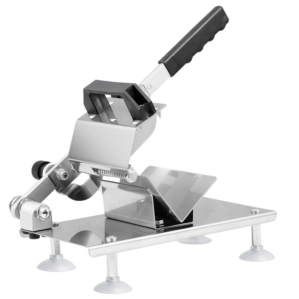 Manual Frozen Meat Slicer Stainless Steel Pork Cutter Beaf Mutton Roll Ham Meat Slicer Machine