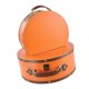 thumbnail image 5 of Estuche Organizador de Cosméticos Strade Fareast Limited 2 Piezas Cuero PU Naranja, 5 of 8
