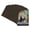 Brown Suede, variant on Black Suede Picture Frame Mat for 28x40 Frames - Oval Opening for 24x36 Photos - 50 Mats