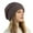 Dark Gray, variant on Luxalzxs Womens Knit Beanie Hat Winter Thick Solid Color Fleece Lined Beanie Caps Skiing Beanies Skull Cap