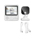 thumbnail image 2 of 2.8inch LCD Video Baby Monitor 2.4G Wireless Security Baby Camera, 2 of 5