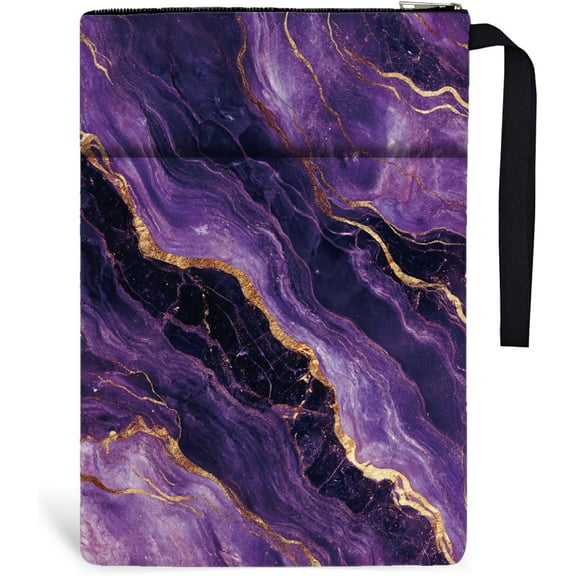 Polyester Book Cover Notebook Wraps Rectangle Marbling 340x240mm