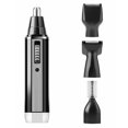 thumbnail image 1 of MasteelfCA 1 Pce USB 4 en 1 Ensemble de Tondeuse Électrique pour Poils de Nez Rasoir Multi-Fonction Réparation des Poils sur les Tempes et Rasage (Noir), 1 of 7