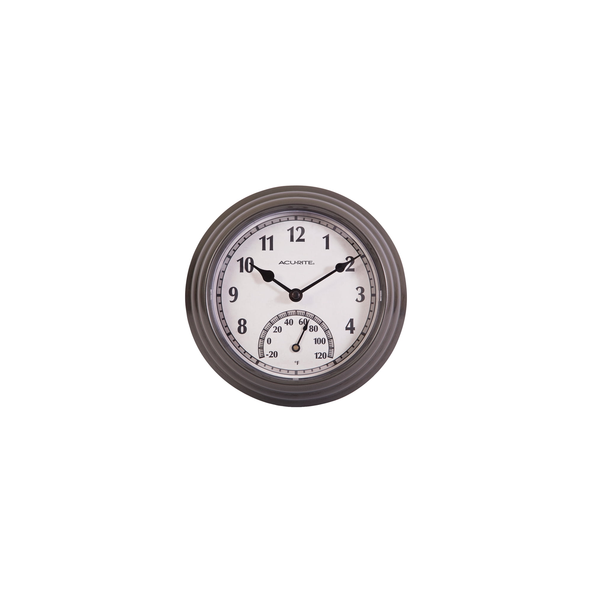 Chaney Instrument Acurite Wall Clock/Thermometer - Pack of 8