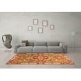 thumbnail image 3 of Ahgly Company Indoor Rectangle Geometric Orange Traditional Area Rugs, 2' x 4', 3 of 4