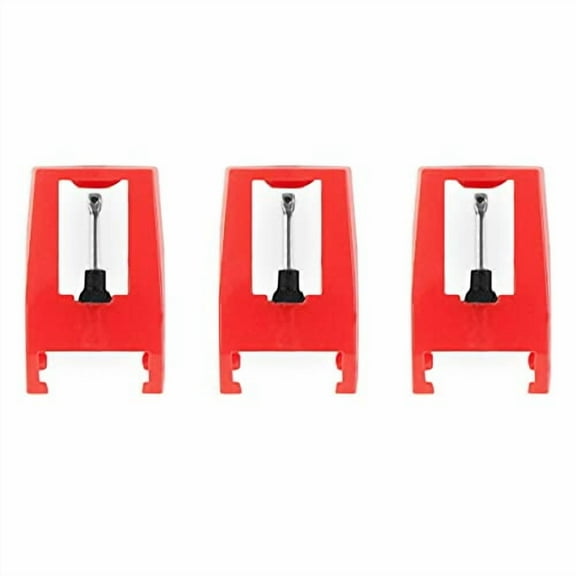 3 Pack Turntable Replacement Needles for Record Players