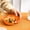 Orange, variant on Sentmoon Plastic Dinner Plates Apples Shape Plates Impregnable Dinner Plates Dishwasher Microwave Safe Plastic Plates Reusable Lightweight Plates for Kitchen 3.35x3.15 Inches Picnic Plates