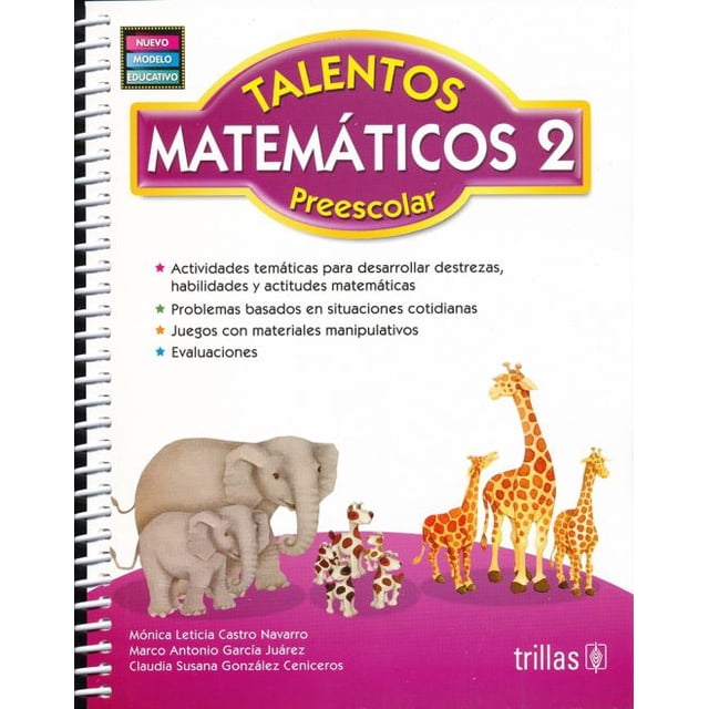 Talentos matematicos 2. preescolar / 5 ed.