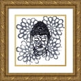 thumbnail image 1 of Seay, Anne 12x12 Gold Ornate Wood Framed with Double Matting Museum Art Print Titled - Buddha IV, 1 of 4