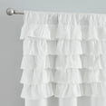 thumbnail image 5 of Your Zone Reversible Ruffle Blackout Curtain Panel, 1 Panel, White, 37" W x 54" L, 5 of 7