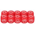 thumbnail image 1 of Accesorios Para Juegos De Mesa, 10 Uds., Dados Para Adivinar Dedos, Color Brillante, 1 of 7