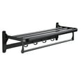 thumbnail image 1 of Miangastore wall mount towel rack Bathroom Storage Rack Space Saving for Bathroom Organization 1 Set, 1 of 8