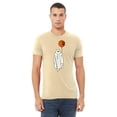 thumbnail image 2 of Ghost With Balloon Pumpkin Halloween Outfit Shirt Unisex Men's T-shirt, 3XL, Natural, 2 of 5