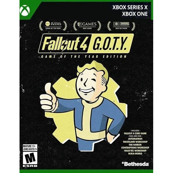Fallout 4 Game of The Year - Xbox Series X/ One - Brand New Factory Sealed