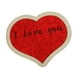 thumbnail image 1 of Rompecabezas en forma de corazón, juguetes de rompecabezas de madera para niños, lindos juguetes de madera para aprendizaje sensorial DIY 12cmx10cm, 1 of 9