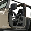 EAG Safari Steel Tubular Door with Side View Mirror Fit for 97-06 Wrangler TJ