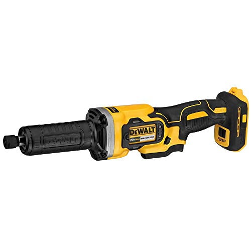 DEWALT 20V MAX XR Angle Grinder Kit 4.5 Inch Paddle Switch Small Angle Grinder and 1 1 2 Inch Die Grinder 2 Tool DCK203P1