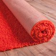 thumbnail image 2 of Well Woven Madison Shag Plain Modern Solid Orange Thick Shag 2' x 7'3" Runner Area Rug, 2 of 2
