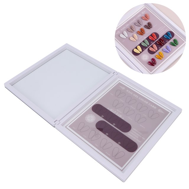 Libro De Exhibición De Puntas De Uñas, Abra Y Cierre Fácilmente Este Libro Libro De Colores De Uñas Los Bordes Del Libro De Exhibición De Colores De Uñas Son Redondeados Para