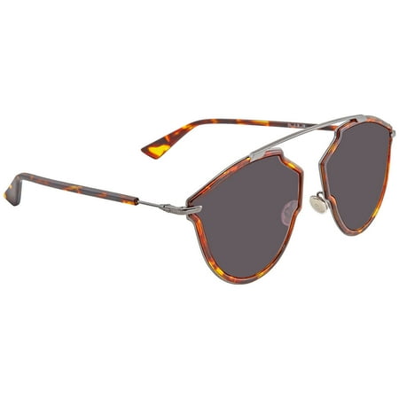 Dior Grey Matte Grey SfMat Pilot Ladies Sunglasses DIORSOREALRISE 0H2H/UR 58