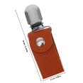 thumbnail image 2 of WEUVEB 2Ud Clips Para Sombrero De Cuero PU Clips Para Viaje Y Mochila Colgador De Color Surtido, 2 of 7
