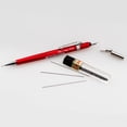 thumbnail image 6 of Pentel Sharp Mechanical Pencil, .5mm, Metallic Red, 6 of 8