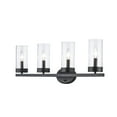 thumbnail image 2 of Trans Globe Lighting 71734 Meadowlark 4 Light 30" Wide Bathroom Vanity Light - Black, 2 of 5