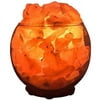 Himalayan Crystallitez Aromatherapy Salt Lamp with UL Listed Dimmer Cord (Clear Sphere)