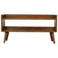 thumbnail image 1 of Banc de Rangement Nordique en Bois Massif de Châtaignier pour Meubles Artisanaux, 1 of 5