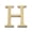 H, variant on 3D Acrylic Large Letter Wall Decals Self Home Art for DIY Interior Design Modern Gold Alphabet Stickers